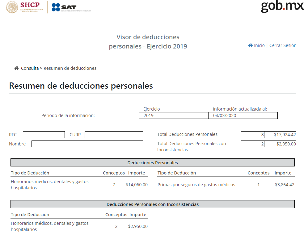 ¿CONOCES EL VISOR DE DEDUCCIONES PERSONALES? DIGIBOX